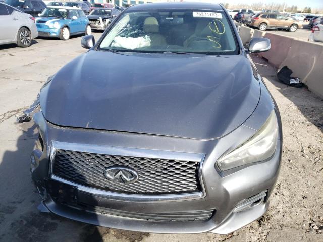 Photo 5 from auction – 2014 INFINITI Q50 BASE with VIN JN1BV7AR5EM686586