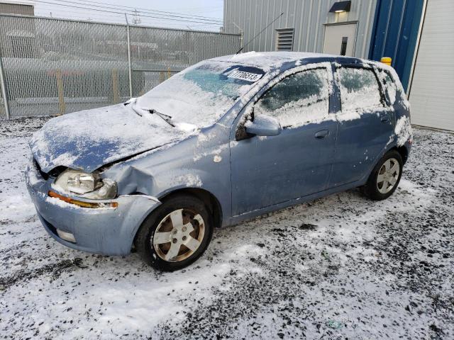 CHEVROLET AVEO BASE 2007 with VIN KL1TD65677B716272 - Photo from auction