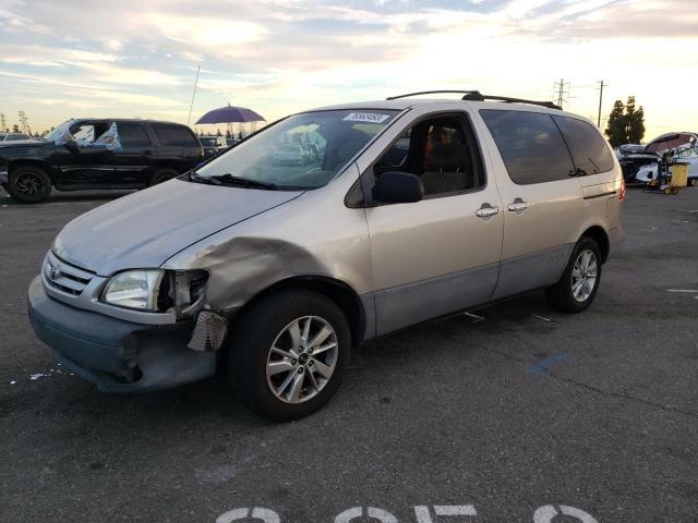 TOYOTA SIENNA CE 2001 with VIN 4T3ZF19C71U367208 - Photo from auction