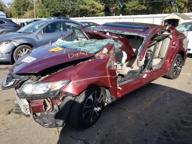 HONDA CIVIC EX 2013 with VIN 2HGFB2F83DH530785 - Photo from auction