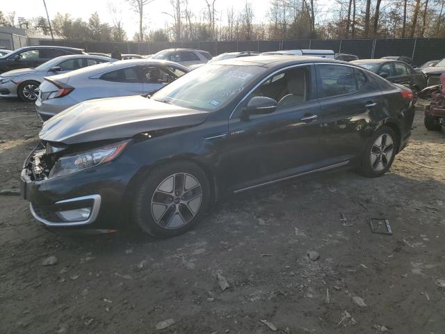 KIA OPTIMA HYB 2013 with VIN KNAGM4AD6D5047633 - Photo from auction