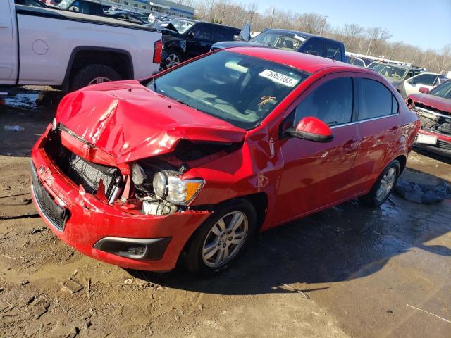 CHEVROLET SONIC LT 2013 with VIN 1G1JC5SH6D4160077 - Photo from auction