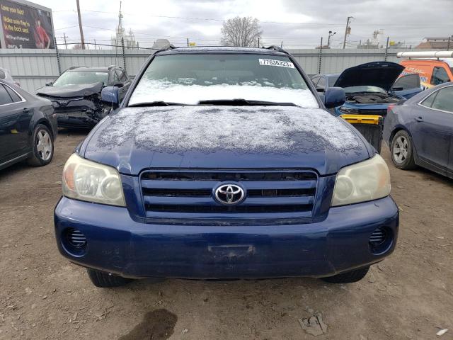 Photo 5 from auction – 2005 TOYOTA HIGHLANDER with VIN JTEDP21A050048200