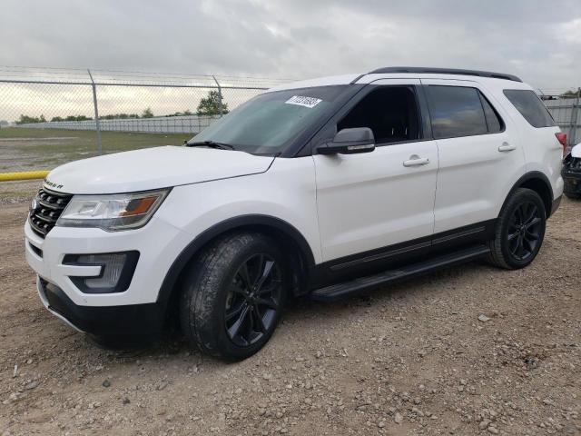 FORD EXPLORER X 2017 with VIN 1FM5K7DH0HGE37262 - Photo from auction
