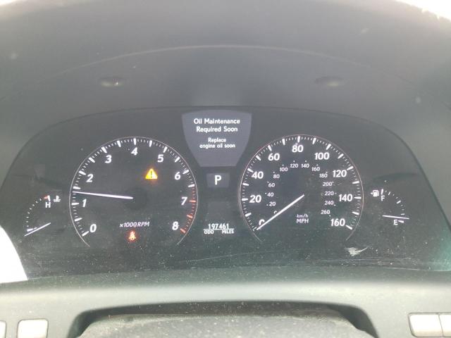 Photo 9 from auction – 2009 LEXUS LS 460 with VIN JTHCL46F295003844