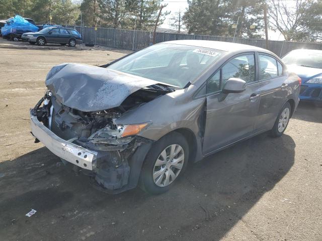 Photo 1 from auction – 2012 HONDA CIVIC LX with VIN 2HGFB2F58CH587763
