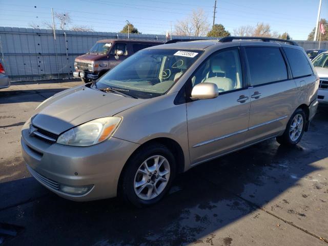 TOYOTA SIENNA XLE 2004 with VIN 5TDZA22C84S155244 - Photo from auction