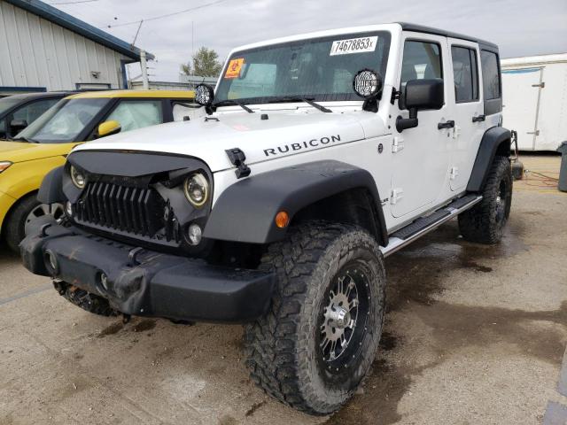 JEEP WRANGLER U 2014 with VIN 1C4BJWFGXEL283946 - Photo from auction