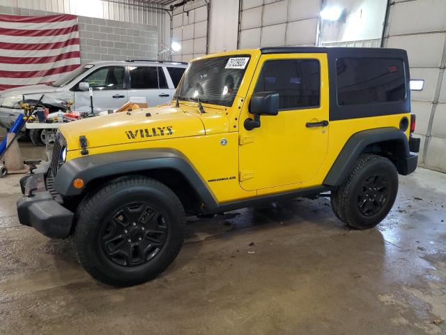 JEEP WRANGLER S 2015 with VIN 1C4AJWAG2FL653565 - Photo from auction