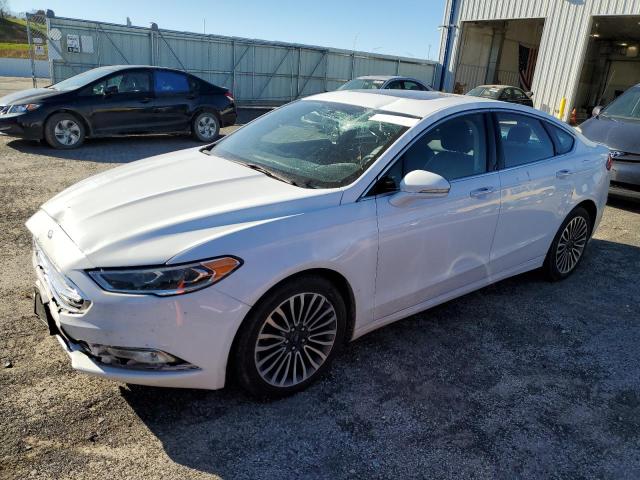 FORD FUSION SE 2017 with VIN 3FA6P0T91HR127146 - Photo from auction