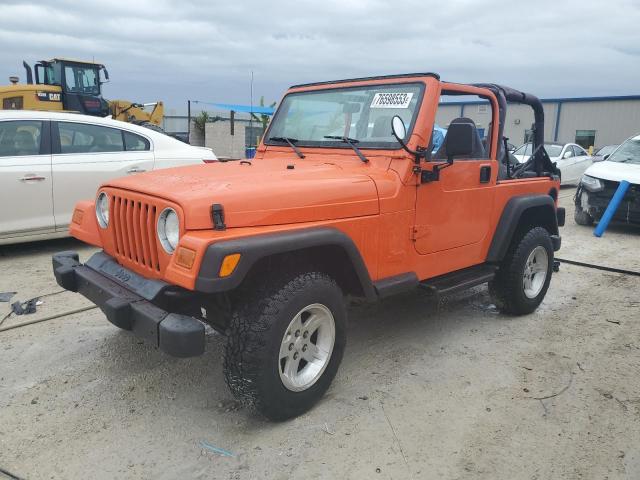 JEEP WRANGLER / 2000 with VIN 1J4FA49S2YP729536 - Photo from auction