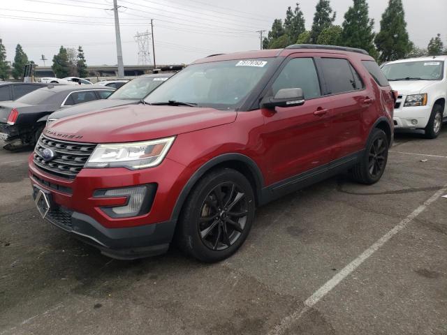 FORD EXPLORER X 2017 with VIN 1FM5K7D85HGC85298 - Photo from auction