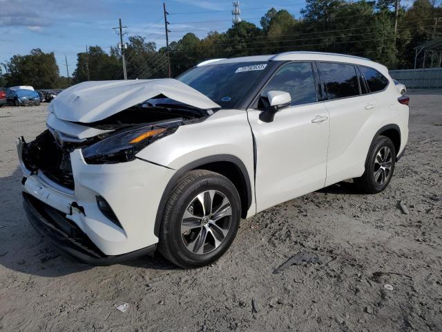 TOYOTA HIGHLANDER 2021 with VIN 5TDGZRAH8MS528482 - Photo from auction