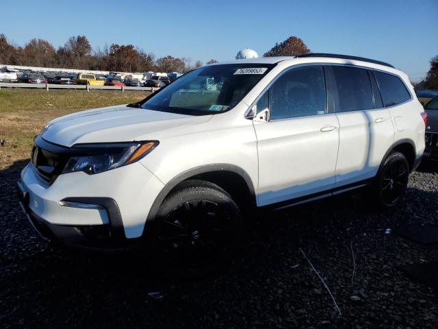 HONDA PILOT SE 2022 with VIN 5FNYF6H24NB010307 - Photo from auction