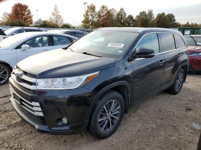 TOYOTA HIGHLANDER 2017 with VIN 5TDJZRFH9HS469818 - Photo from auction