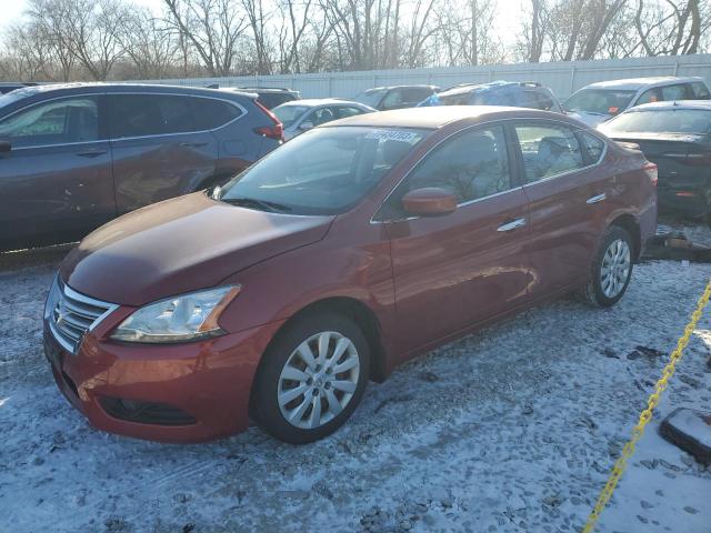 NISSAN SENTRA S 2015 with VIN 3N1AB7AP2FL680632 - Photo from auction