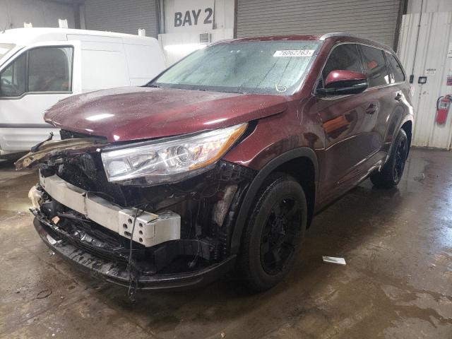 TOYOTA HIGHLANDER 2015 with VIN 5TDJKRFH8FS221237 - Photo from auction
