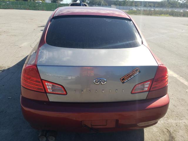Photo 6 from auction – 2003 INFINITI G35 with VIN JNKCV51E93M331497