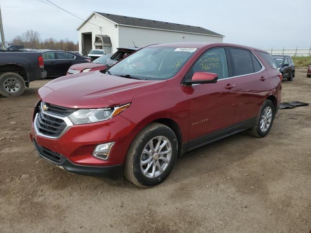 CHEVROLET EQUINOX LT 2020 with VIN 3GNAXJEV7LS589627 - Photo from auction