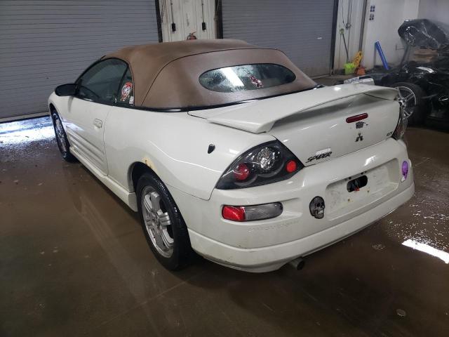 Photo 2 from auction – 2001 MITSUBISHI ECLIPSE SP with VIN 4A3AE55H61E005674