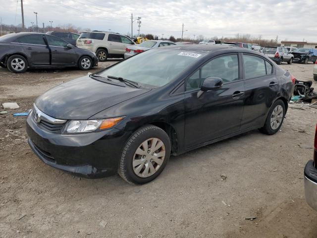 HONDA CIVIC LX 2012 with VIN 2HGFB2F50CH608945 - Photo from auction