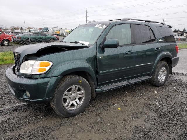 TOYOTA SEQUOIA LI 2003 with VIN 5TDBT48A13S157946 - Photo from auction