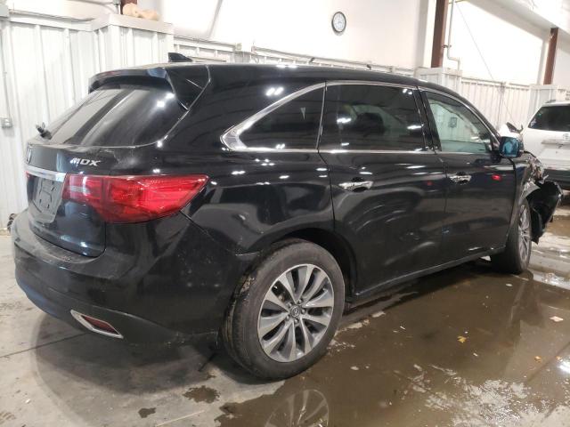Photo 3 from auction – 2016 ACURA MDX TECHNO with VIN 5FRYD3H42GB005923