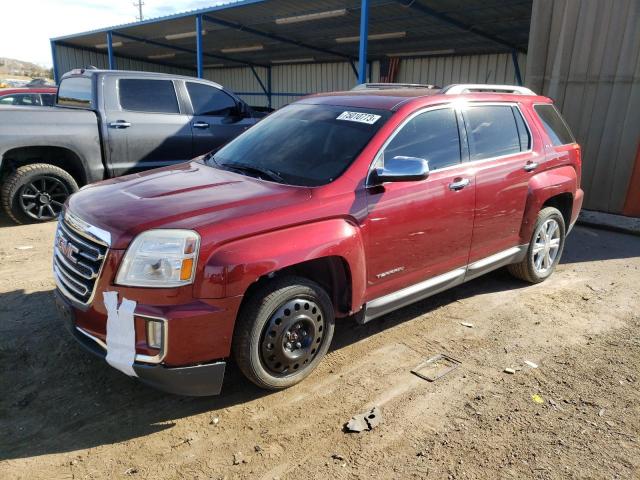 GMC TERRAIN SL 2017 with VIN 2GKFLNE36H6117588 - Photo from auction