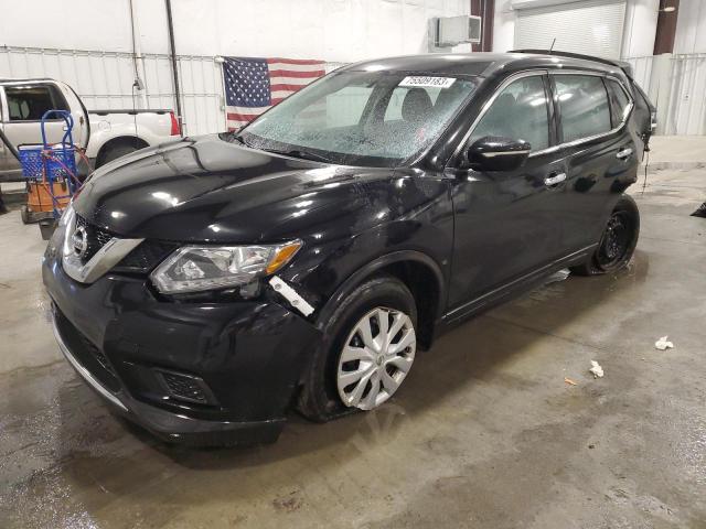 NISSAN ROGUE S 2015 with VIN KNMAT2MV2FP589727 - Photo from auction
