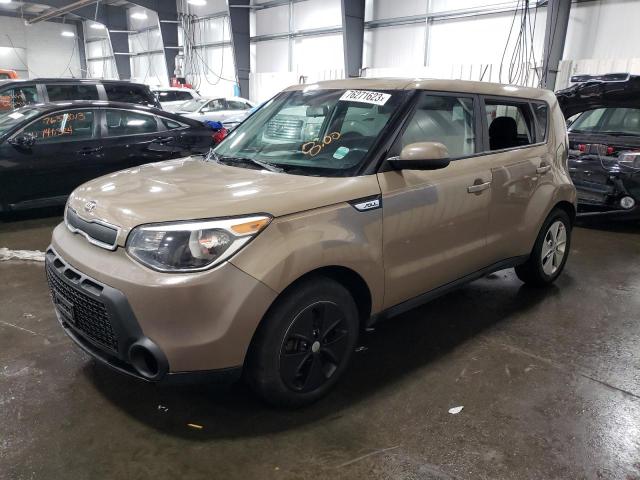 KIA SOUL 2015 with VIN KNDJN2A26F7136392 - Photo from auction