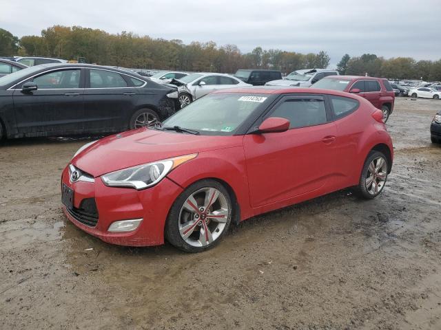 HYUNDAI VELOSTER 2013 with VIN KMHTC6AD4DU121617 - Photo from auction