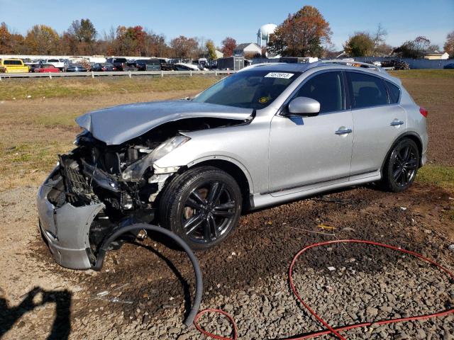 INFINITI EX35 BASE 2010 with VIN JN1AJ0HR9AM755908 - Photo from auction