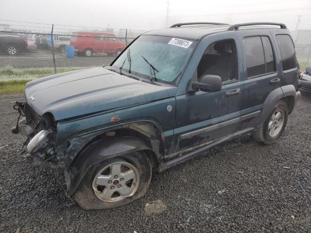 Photo 1 from auction – 2005 JEEP LIBERTY SP with VIN 1J4GL48K65W678916