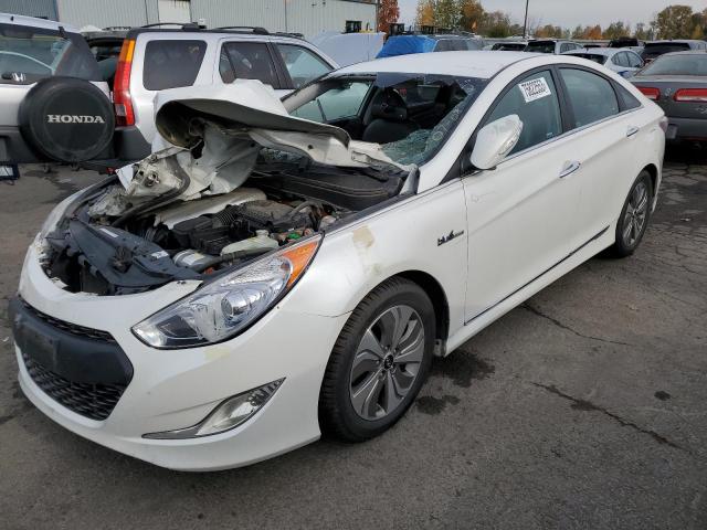 HYUNDAI SONATA HYB 2013 with VIN KMHEC4A49DA092680 - Photo from auction