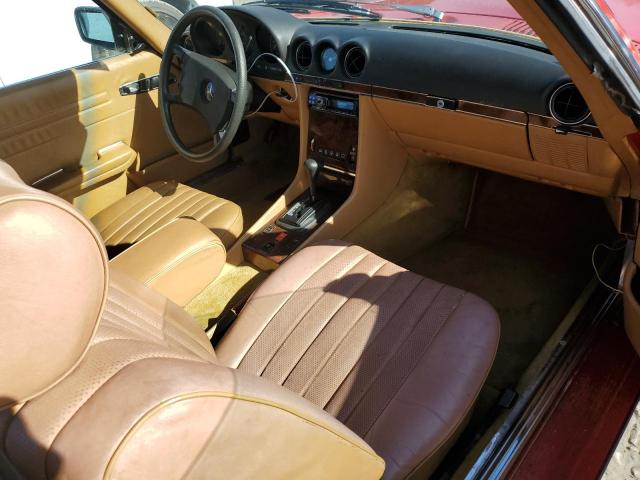 Photo 8 from auction – 1985 MERCEDES-BENZ 380 SL with VIN WDBBA45C7FA024121