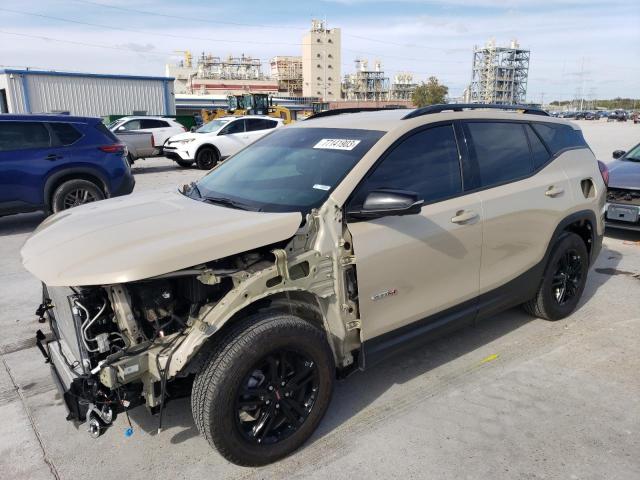 GMC TERRAIN AT 2022 with VIN 3GKALYEV6NL222166 - Photo from auction