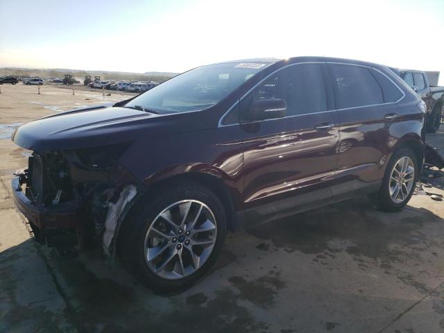 FORD EDGE TITAN 2018 with VIN 2FMPK3K8XJBB79141 - Photo from auction