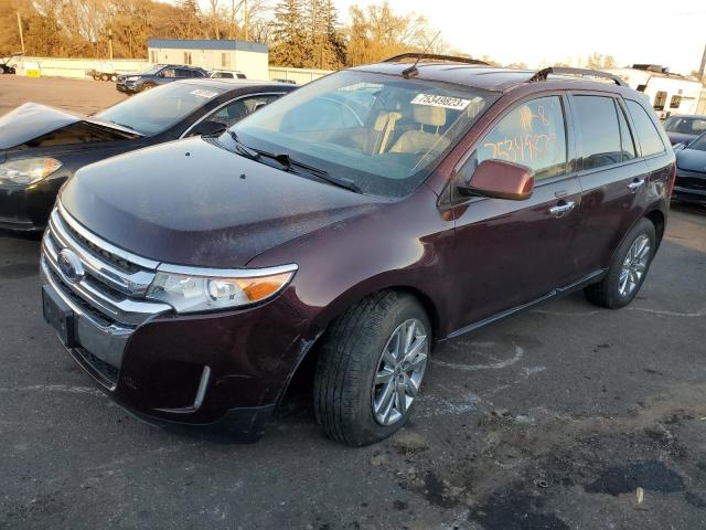 FORD EDGE SEL 2011 with VIN 2FMDK4JC1BBA72348 - Photo from auction