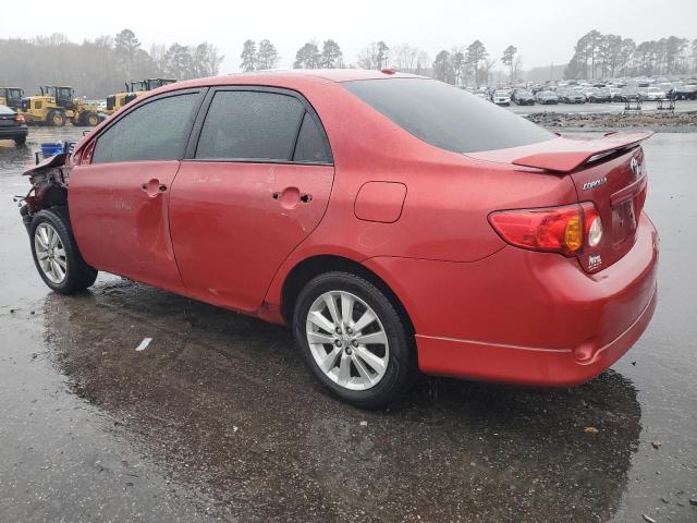 Photo 2 from auction – 2009 TOYOTA COROLLA BA with VIN 2T1BU40E89C108739