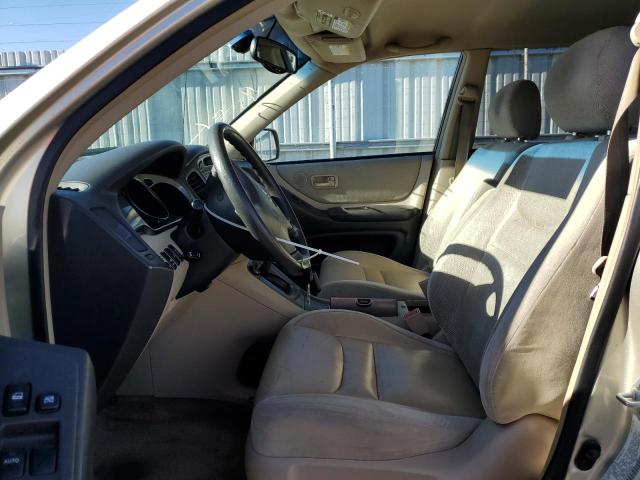 Photo 7 from auction – 2003 TOYOTA HIGHLANDER with VIN JTEHF21A330120055