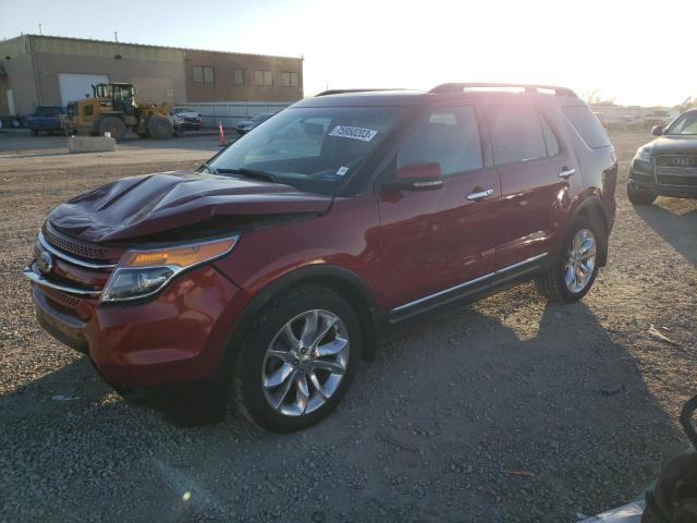 FORD EXPLORER L 2013 with VIN 1FM5K8F86DGA98813 - Photo from auction