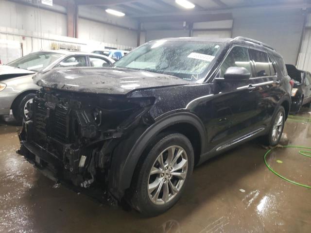 FORD EXPLORER X 2021 with VIN 1FMSK8DH2MGA68911 - Photo from auction