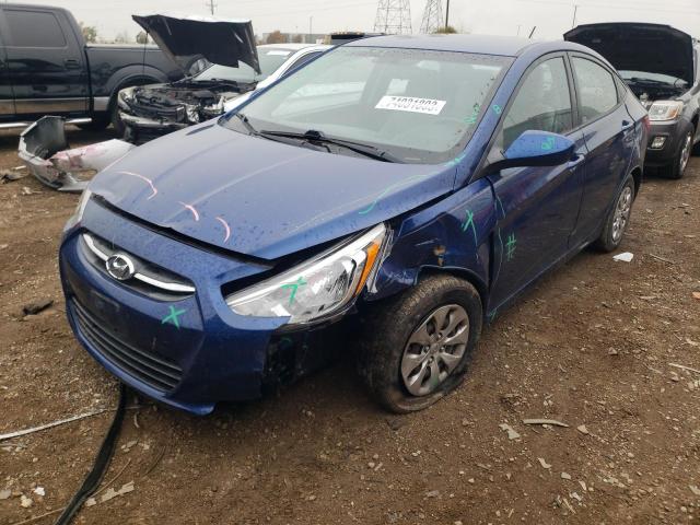 HYUNDAI ACCENT SE 2016 with VIN KMHCT4AEXGU064616 - Photo from auction