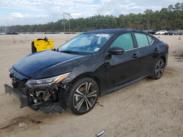 NISSAN SENTRA SR 2022 with VIN 3N1AB8DV8NY319441 - Photo from auction