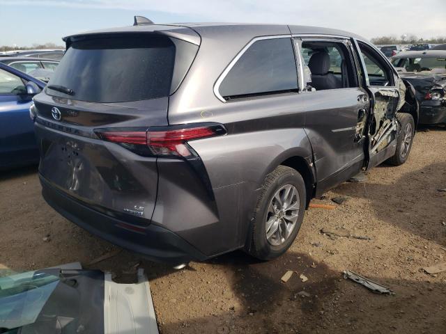 Photo 3 from auction – 2021 TOYOTA SIENNA LE with VIN 5TDKRKEC7MS032752