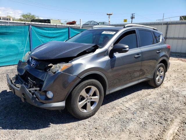 TOYOTA RAV4 XLE 2015 with VIN JTMWFREV2FD043516 - Photo from auction