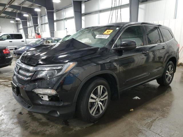 HONDA PILOT EXL 2016 with VIN 5FNYF6H80GB009730 - Photo from auction