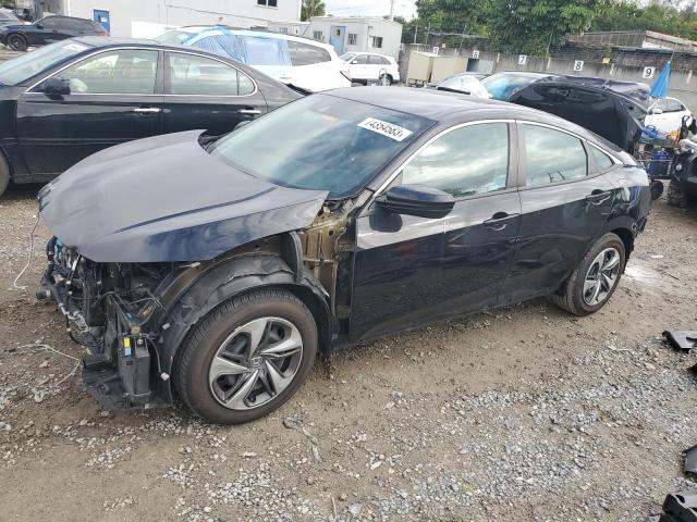 HONDA CIVIC LX 2021 with VIN 2HGFC2F64MH549762 - Photo from auction