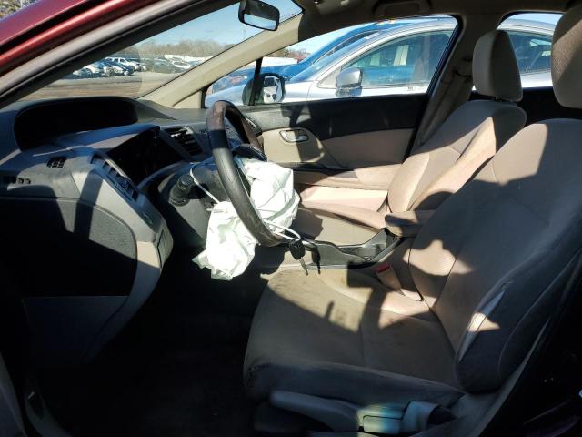 Photo 7 from auction – 2012 HONDA CIVIC LX with VIN 2HGFB2F55CH574923