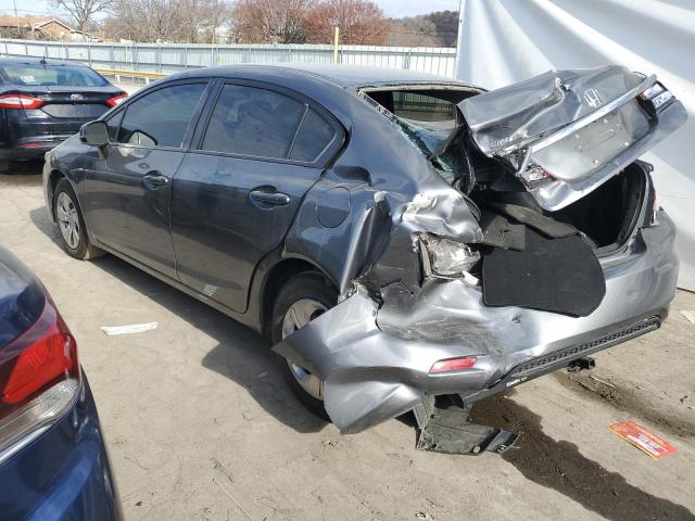 Photo 2 from auction – 2013 HONDA CIVIC LX with VIN 19XFB2F56DE076399
